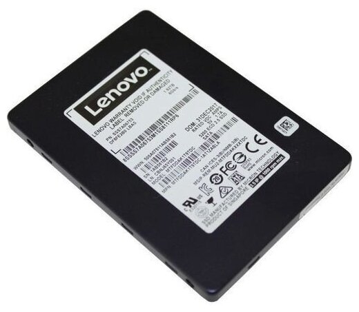 Накопитель SSD Lenovo ThinkSystem 2.5" 5300 960GB Entry SATA 6Gb Hot Swap (ST550/SR530/550/590/630/650/635/655/850/950)(for V2) (4XB7A17077)