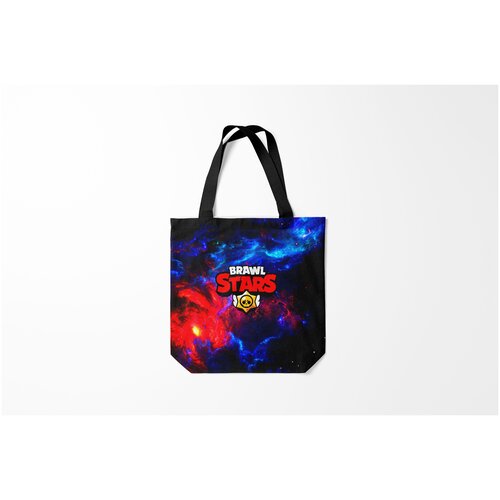 фото Сумка-шоппер / 40х40 см / геймерам / brawl stars burnettie