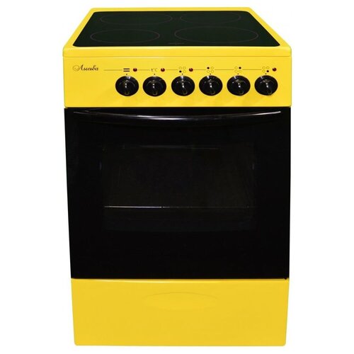 Плита Электрическая Лысьва EF4011MK00 желтый стеклокерамика без крышки 2899300₽