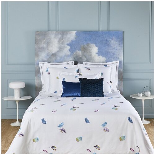 фото 2- x спальный комплект постельного белья yves delorme celeste multi color