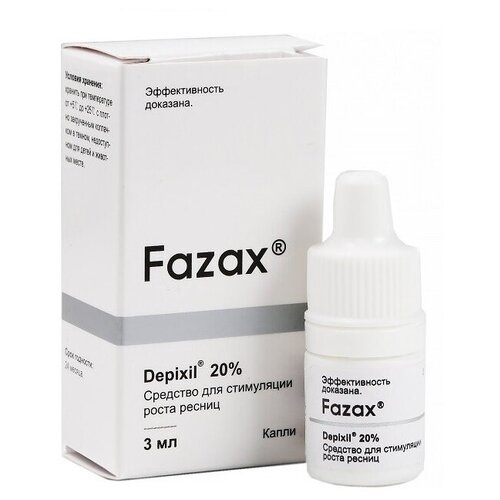 Средство для роста ресниц Fazax (Depixil 20%). 3 мл.