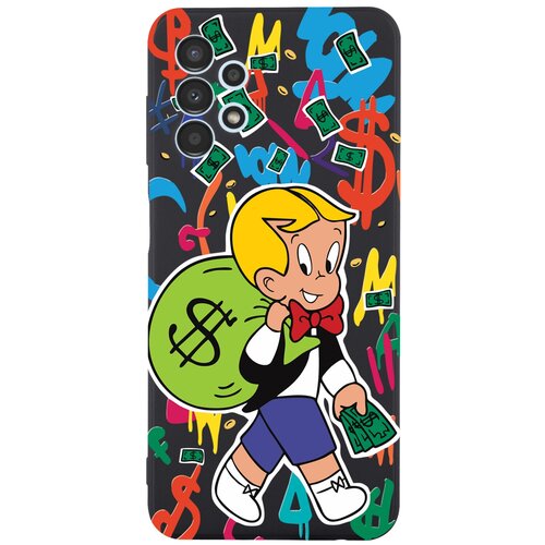 черный силиконовый чехол musthavecase для samsung galaxy s10 plus monopoly richie rich монополи богатенький риччи для самсунг галакси с10 плюс противоударный Черный силиконовый чехол MustHaveCase для Samsung Galaxy A13 4G Monopoly Richie Rich/Монополи Богатенький Риччи для Самсунг Галакси А13 4G