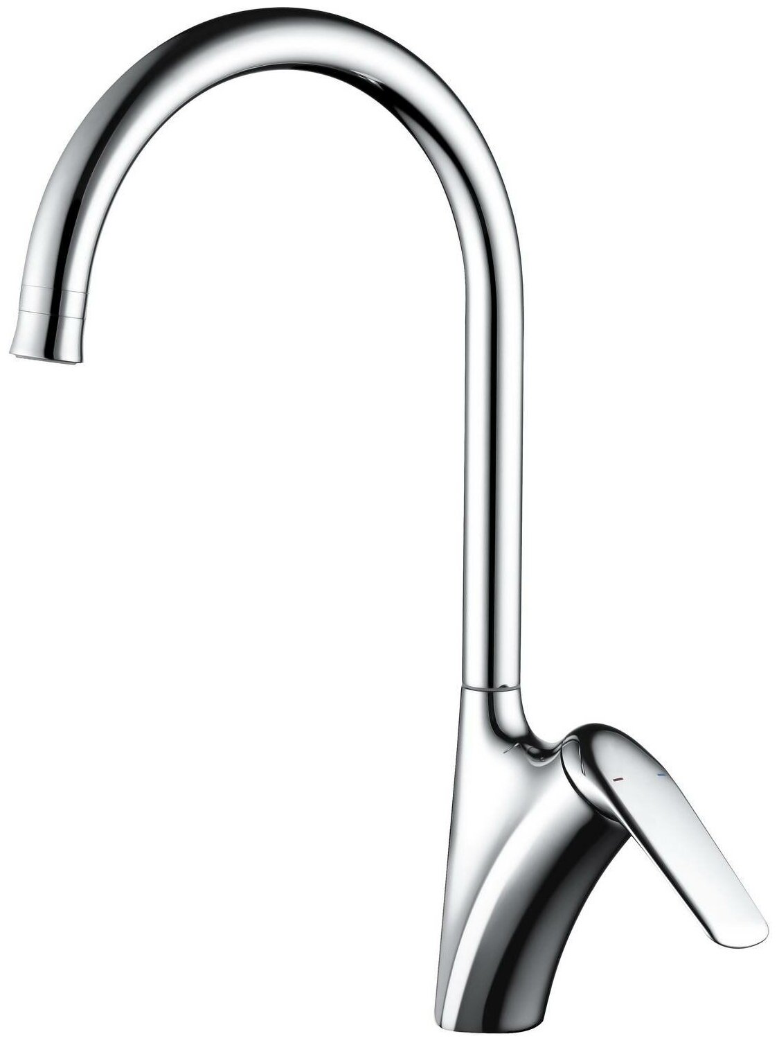 Смеситель одноручный для кухни с поворотным изливом Rush Nevis NE1735-22