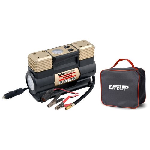 Компрессор City-Up Ac-600 Savior (300вт, 2х Цилиндровый, 60л/Мин, 10атм, Фонарь) City Up арт. АС600