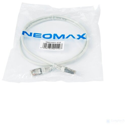 NEOMAX (NM23001-010) Шнур коммут. FTP 1 м. гибкий Кат. 5е многожильный патч корд neomax 1 5м nm13601 015