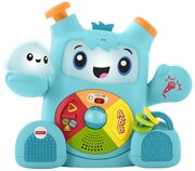 Интерактивная развивающая игрушка Fisher-Price Смейся и учись. Роккит и Спарки FXD10, синий