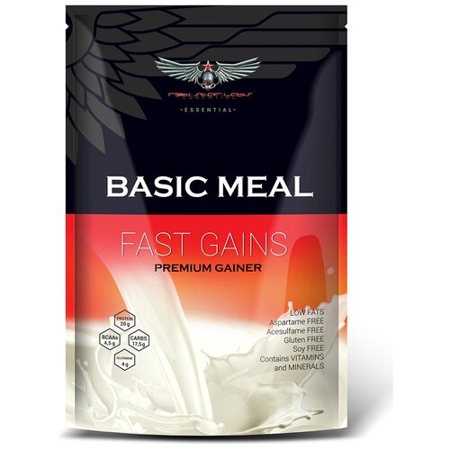 Гейнер Red Star Labs Basic Meal, 900 г, вкус: банан