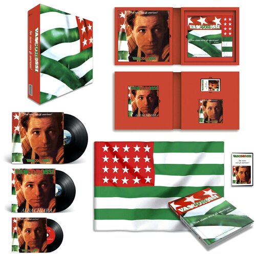 Виниловая пластинка Vasco Rossi Виниловая пластинка Vasco Rossi / Non Siamo Mica Gli Americani! (40th RPLAY Special Edition)(LP+7 Vinyl Single+CD+MC)