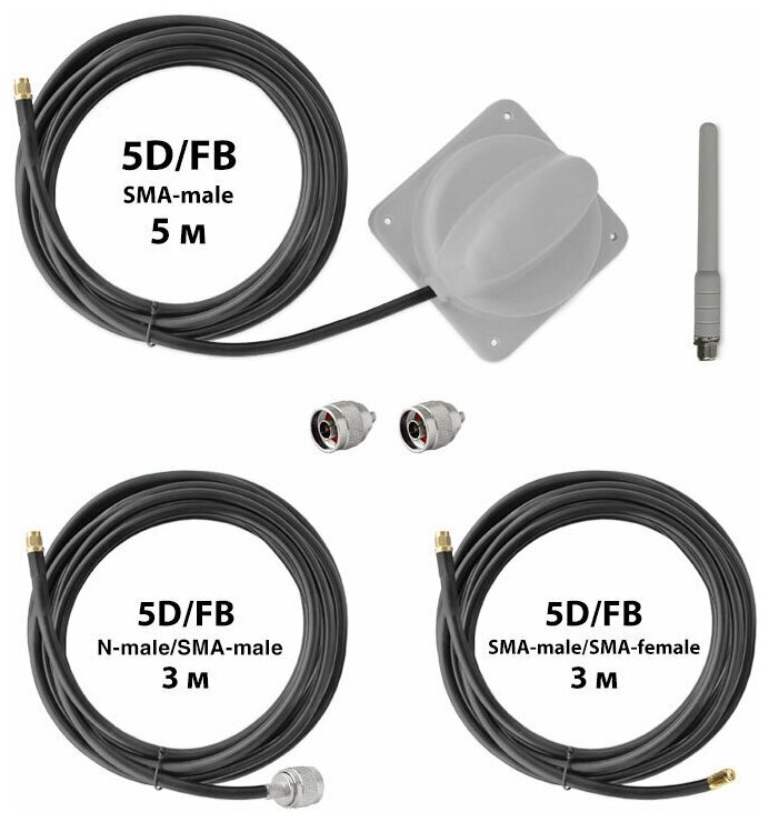 Комплект автомобильных антенн для репитера VEGATEL 7FO-Wi-kit