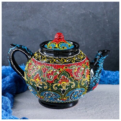 Чайник Риштанская керамика 