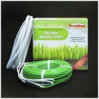 Нагревательный кабель HeatLine-грунт для обогрева теплиц и зимних садов, резистивный кабель 12 м. п