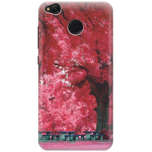 фото Re:paчехол - накладка artcolor для xiaomi redmi 4x с принтом "чудесное дерево"