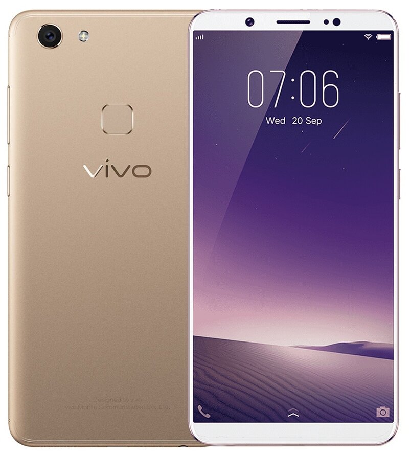 Смартфон vivo V7 4/32 ГБ, Dual nano SIM, золотой