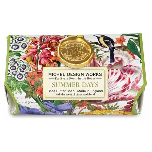 Michel Design Works Summer Days Large Bath Soap Bar