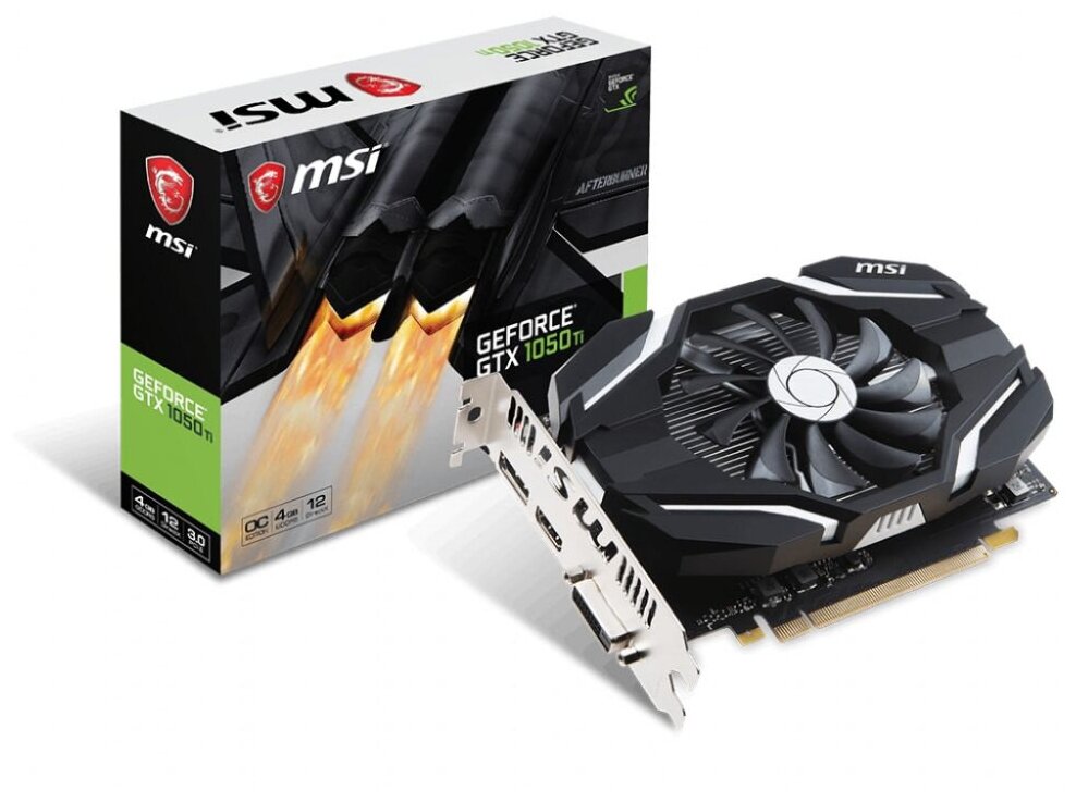 4gb geforce gtx 1050 ti msi 4g oc