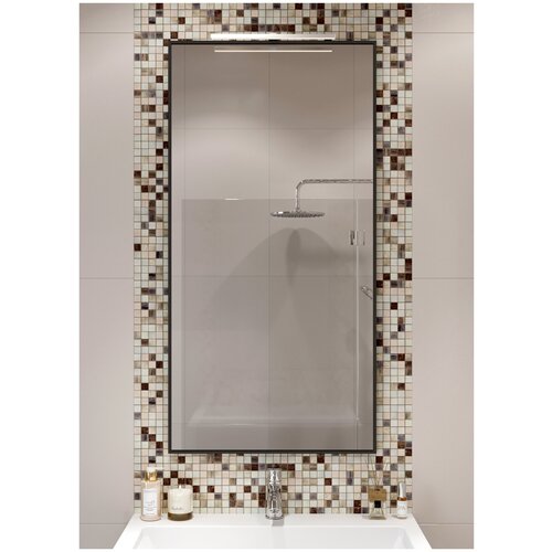 Зеркало для ванной, Зеркало настенное, Зеркало декоративное 118х60 см TODA ALMA