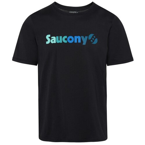 Футболка Saucony Rested T-Shirt Black (US:L)