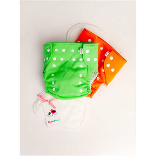 Многоразовые подгузники. Набор 