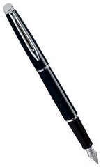 Waterman S0561800 Перьевая ручка waterman hemisphere, mars black ct (перо f)