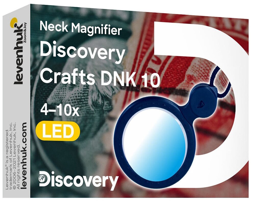 Лупа нашейная Discovery Crafts DNK 10