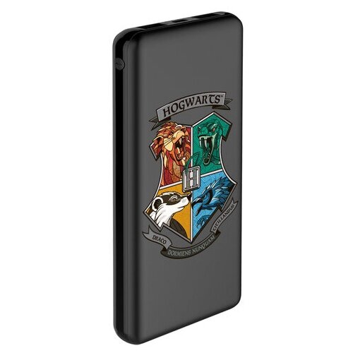 Внешний АКБ 10000 mAh 2 USB 1 MICRO 21A Li-pol черный HP Hogwartz 02 Deppa 301153 139000₽