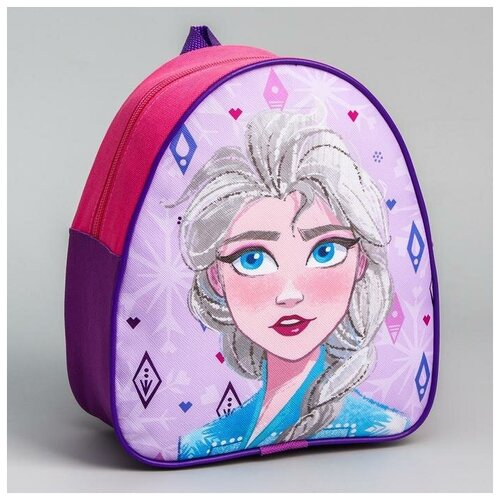 новинка 2022 рюкзак для девочек disney холодное сердце рюкзак для девочек холодное сердце высококачественный удобный и дышащий 100% оригин Рюкзак детский Disney Холодное сердце, для девочек