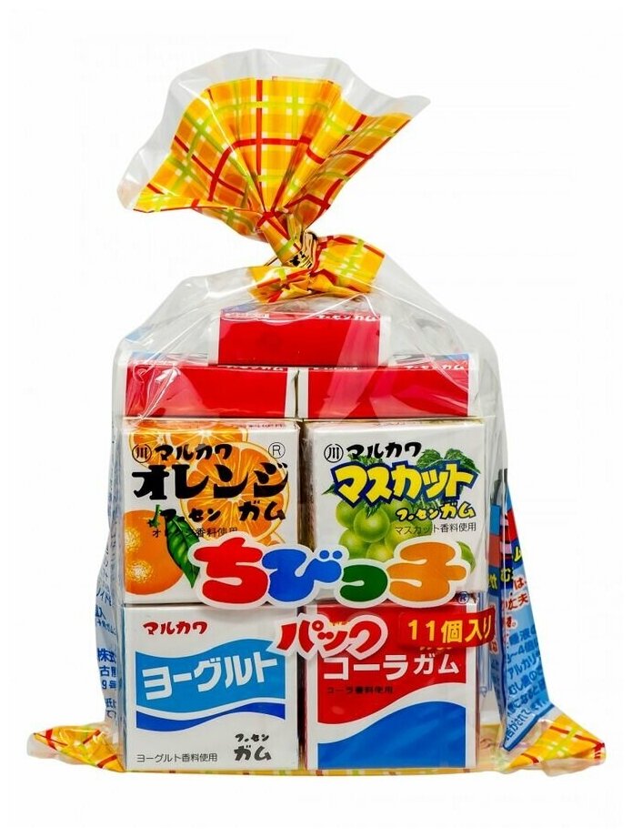 Marukawa / Жевательная резинка, подарочный набор из 11 упаковок, 58,2 г нетто - фотография № 1