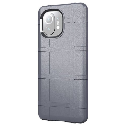 фото Чехол-бампер mypads для xiaomi mi 11 противоударный усиленный ударопрочный серый