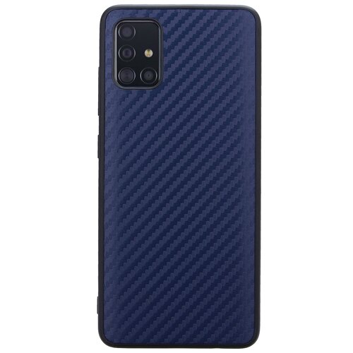 фото Чехол-накладка g-case carbon для samsung galaxy a51 sm-a515f синий