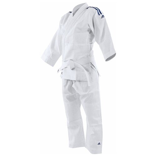 Кимоно adidas для мальчиков для восточных единоборств, с поясом, размер 104/110, белый