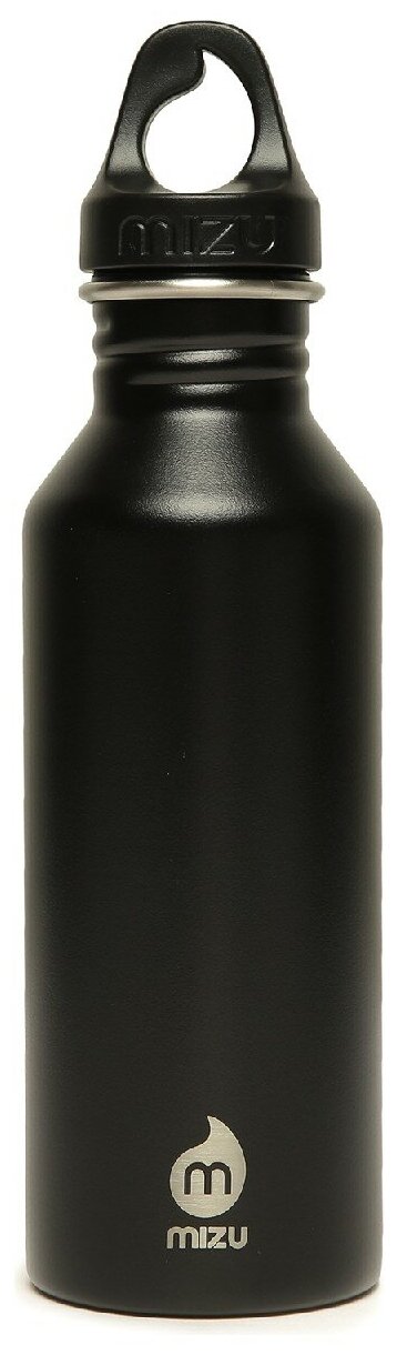 Бутылка для воды стальная MIZU M5, Black, 530 мл