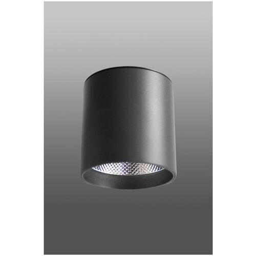 ShopLEDs Накладной светодиодный светильник DM-180 (25W, 3000K, 100*100, черный корпус)