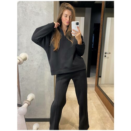 фото Костюм женский утепленный флисовый повседневный демисезонный fashion center