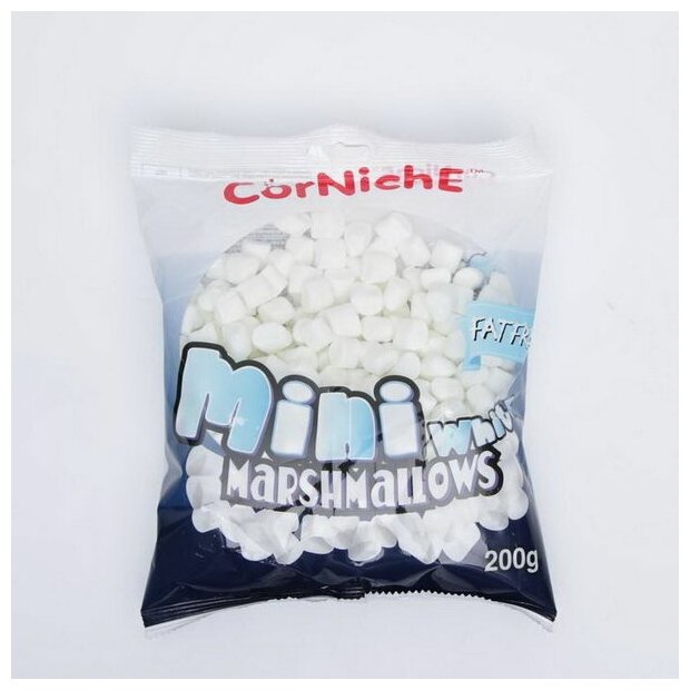 Маршмеллоу Мини белый (Marshmallows White) 200 г зефир - фотография № 2