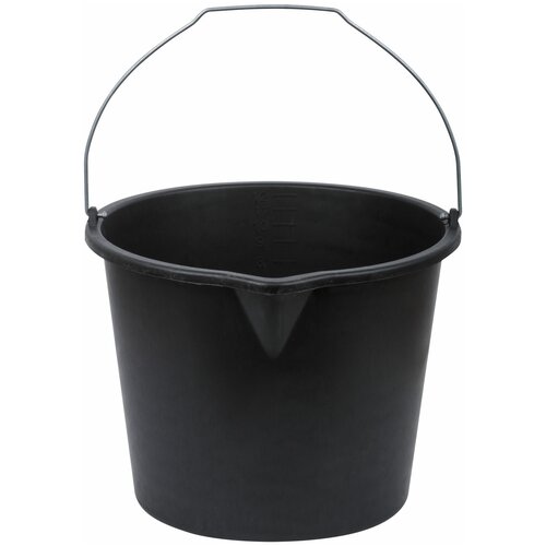 Ведро строительное пластиковое для перемешивания раствора с носиком 12 л 599₽