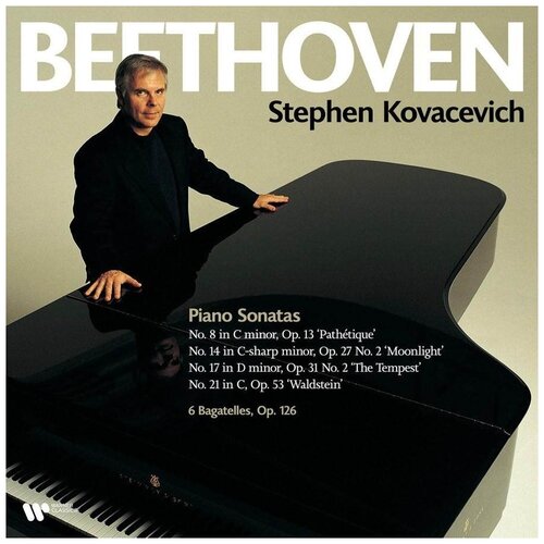 Warner Music Group Stephen Kovacevich. Beethoven: Piano Sonatas NOS. 8, 14, 17 & 21, Bagatelles OP. 126 (2 виниловые пластинки)