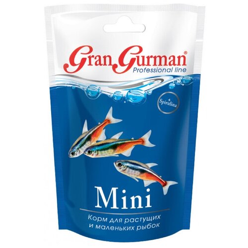 Корм др зоомир Gran Gurman Mini - для растущих и маленьких рыбок 30гр 575 (2 шт)