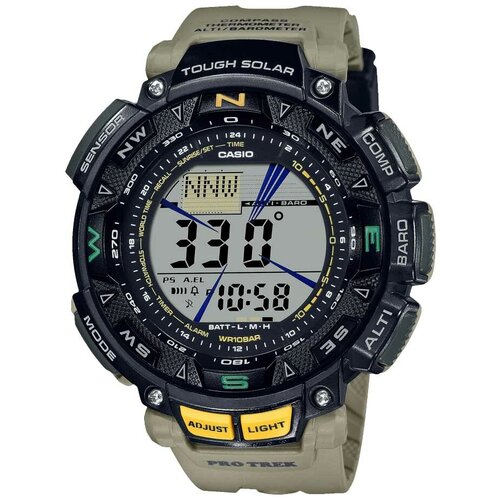 фото Японские наручные часы casio pro trek prg-240-5er с хронографом