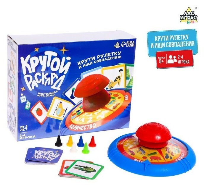 Настольная игра-мемо Крутой расклад