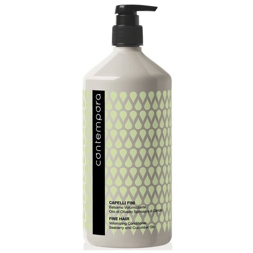 Barex Contempora Balsamo Volumizzante - Кондиционер для придания объема с маслом облепихи и огуречным маслом, 1000 мл