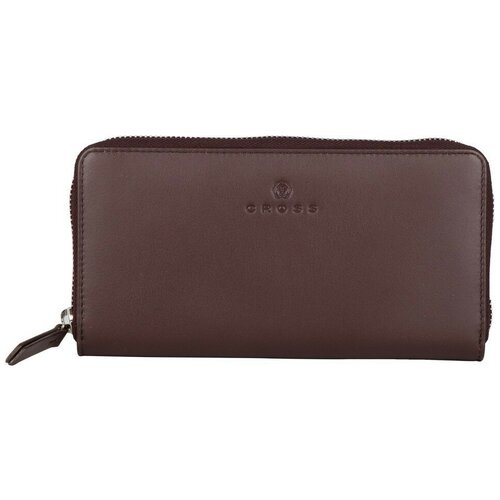 фото Кошелёк cross colors chocolate, кожа наппа, гладкая, шоколадный ac3228287_5-132