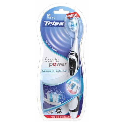 Зубная щётка электрическая TRISA Sonicpower Akku 661910 Grey 110500₽