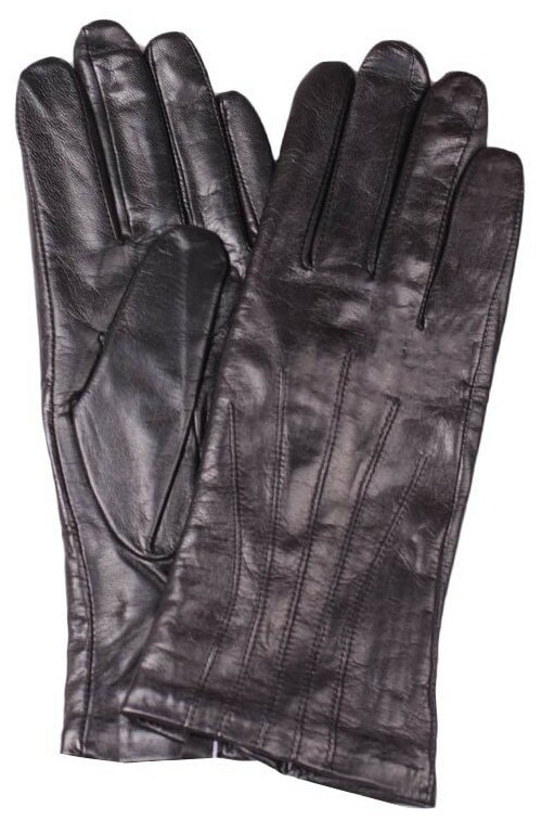 Перчатки Pitas, демисезон/зима, подкладка, размер 8, черный