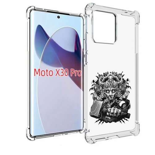 Чехол MyPads злой тор для Motorola Moto X30 Pro задняя-панель-накладка-бампер