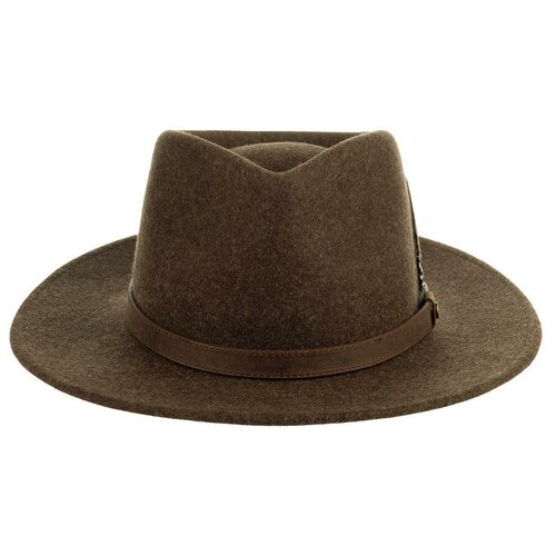 Шляпа федора STETSON 2198135 TRAVELLER WOOLFELT MIX, размер 59