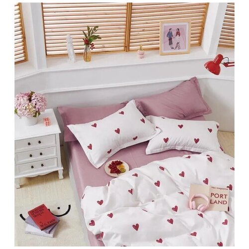 фото Комплект постельного белья boris, b024-2, сатин, 2-спальный, наволочки 2 шт. 70x70