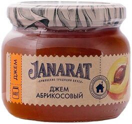 Janarat Джем абрикосовый, 440 г