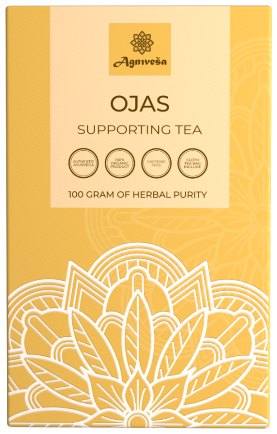 AGNIVESA Аюрведический чай для иммунитета Оджас | Ojas Suppoting Tea 100г - фотография № 2