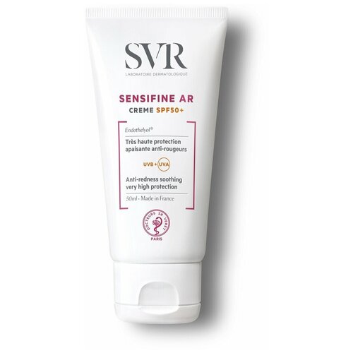 SVR Sensifine AR Крем SPF 50+, 50 мл солнцезащитный крем spf 50 svr sensifine ar 40 мл