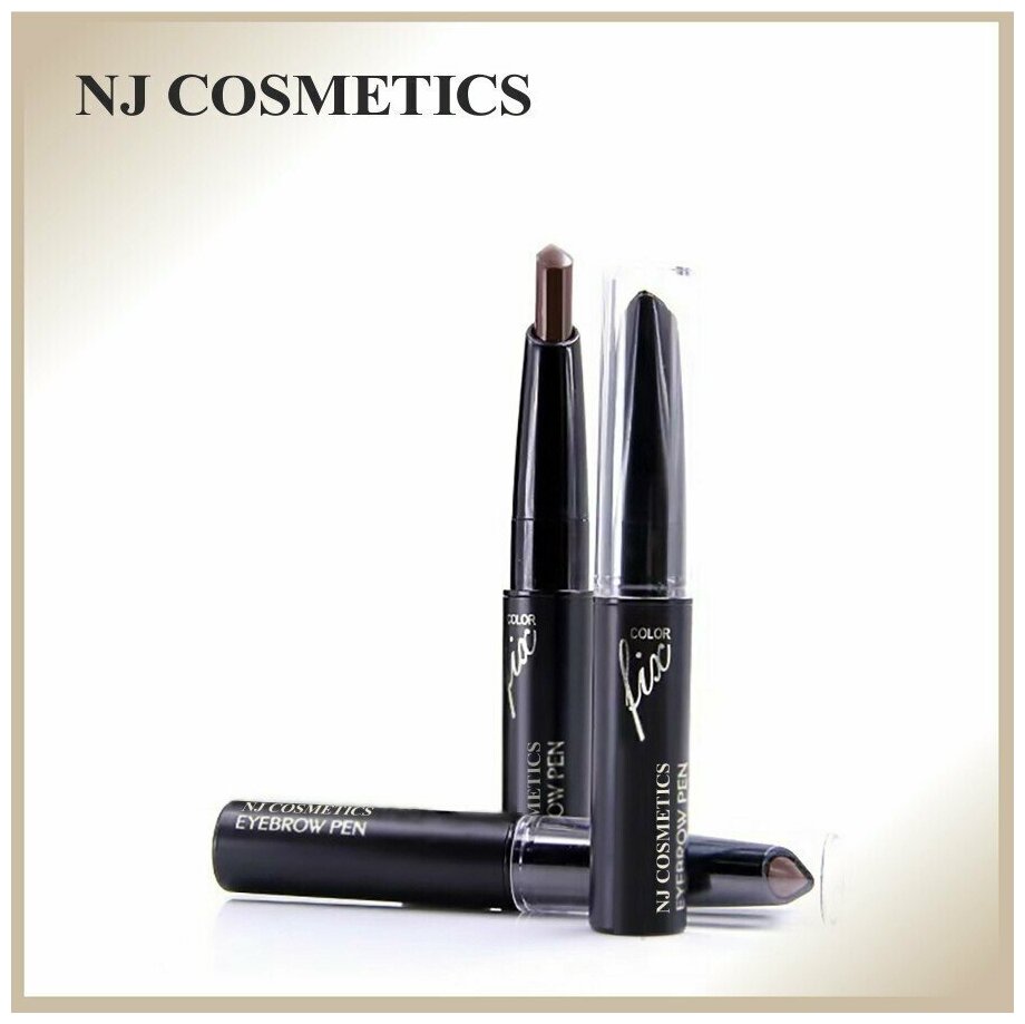 NJ Cosmetics Карандаш для бровей, тон 103